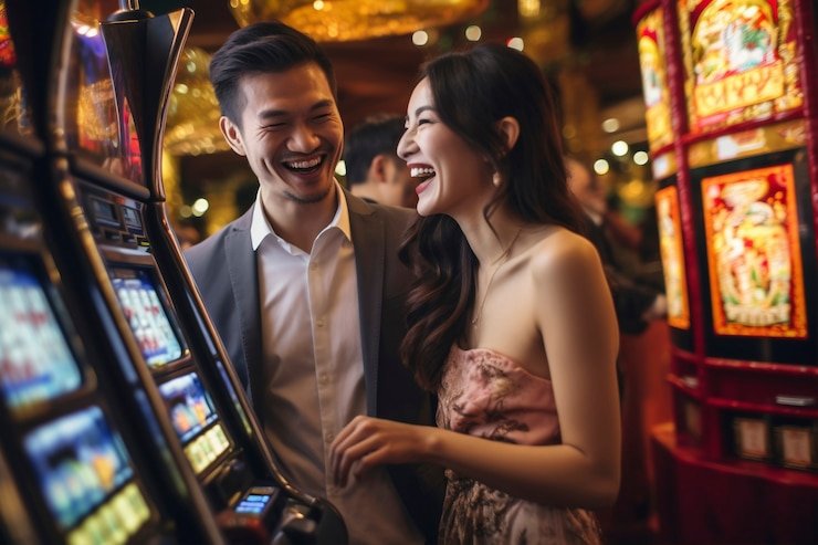 Antarmuka permainan blackjack Singapore Pools menampilkan kartu dealer, pilihan pemain, dan riwayat hasil